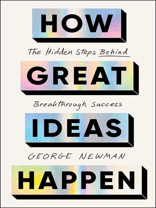 Cover image for How Great Ideas Happen